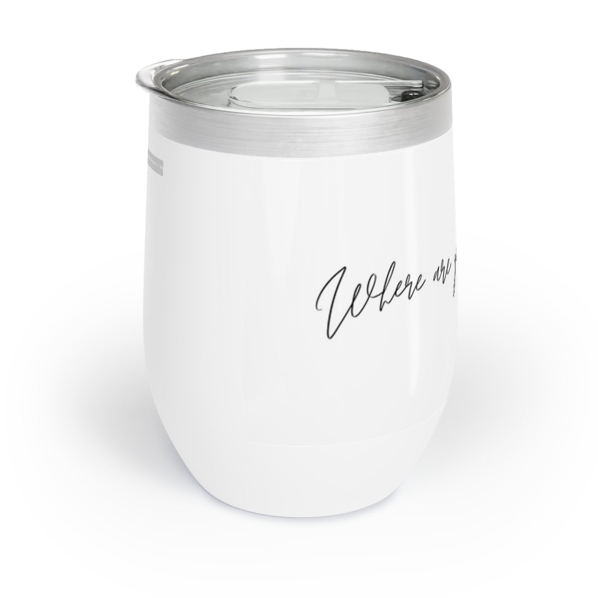 Where Are You Going in That? Chill Wine Tumbler