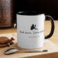 Book lover.  Loves Fashion 11oz Accent Coffee Mug