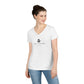 Farmer.  Loves Fashion. 100% Cotton V-Neck T-Shirt