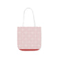 Delicate Jacquard Tweed Polyester Canvas Tote Bag