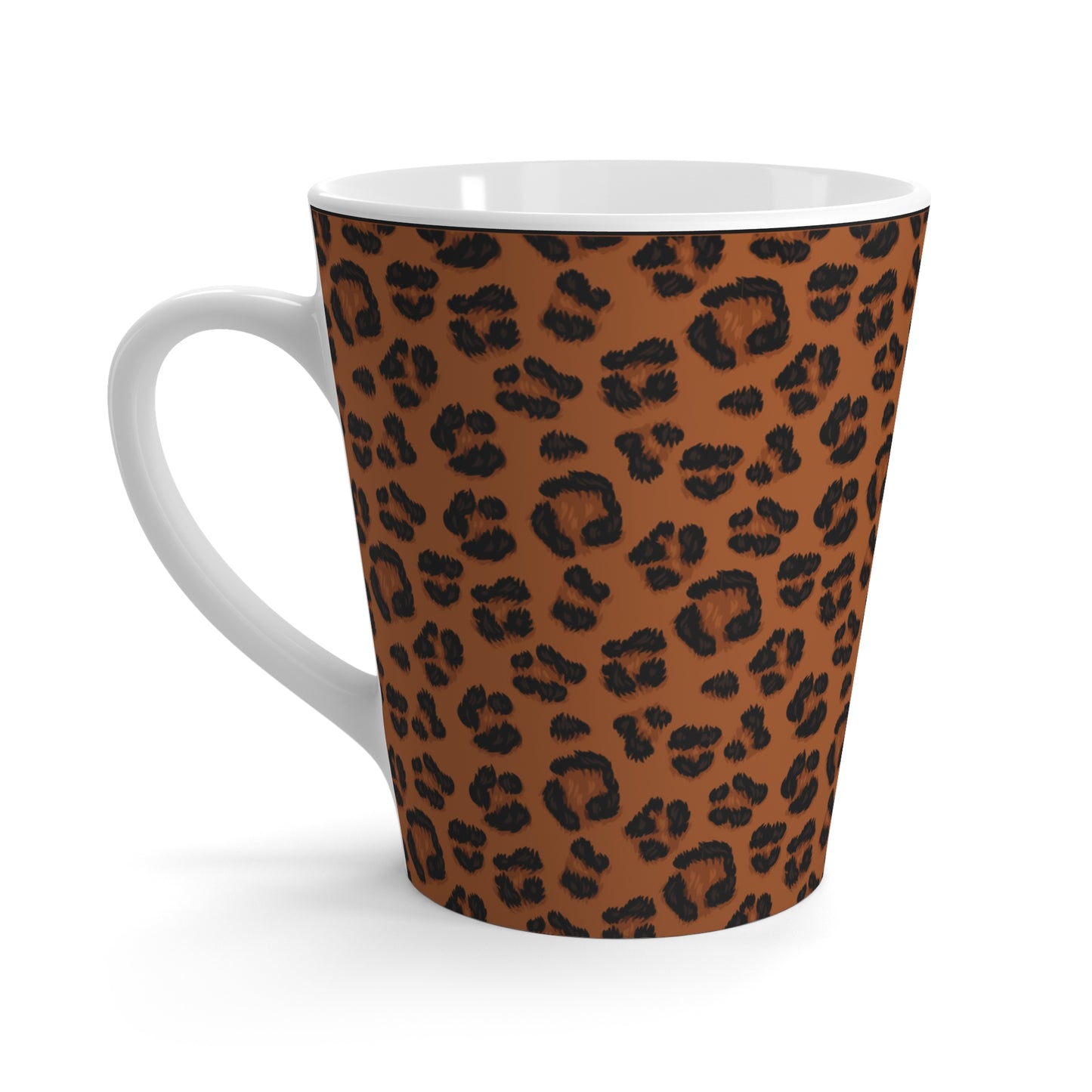 Leopard 12 oz. Latte Mug