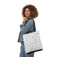 Dalmation Polyester Canvas Tote Bag