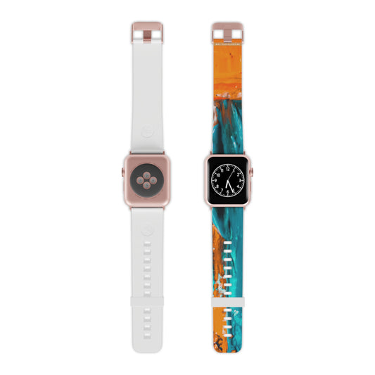 Aquatic Orange, Watch Band for Apple Watch