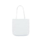 Sweet Grid Polyester Canvas Tote Bag
