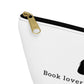 Book Lover. Loves Fashion. T-Bottom Pouch