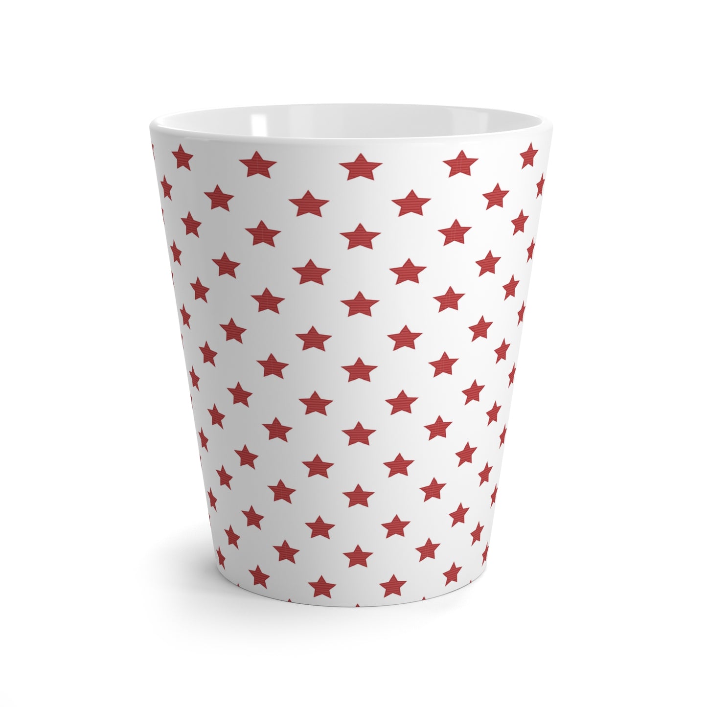 Branded Stars 12 oz. Latte Mug