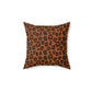 Leopard Square Pillow Case