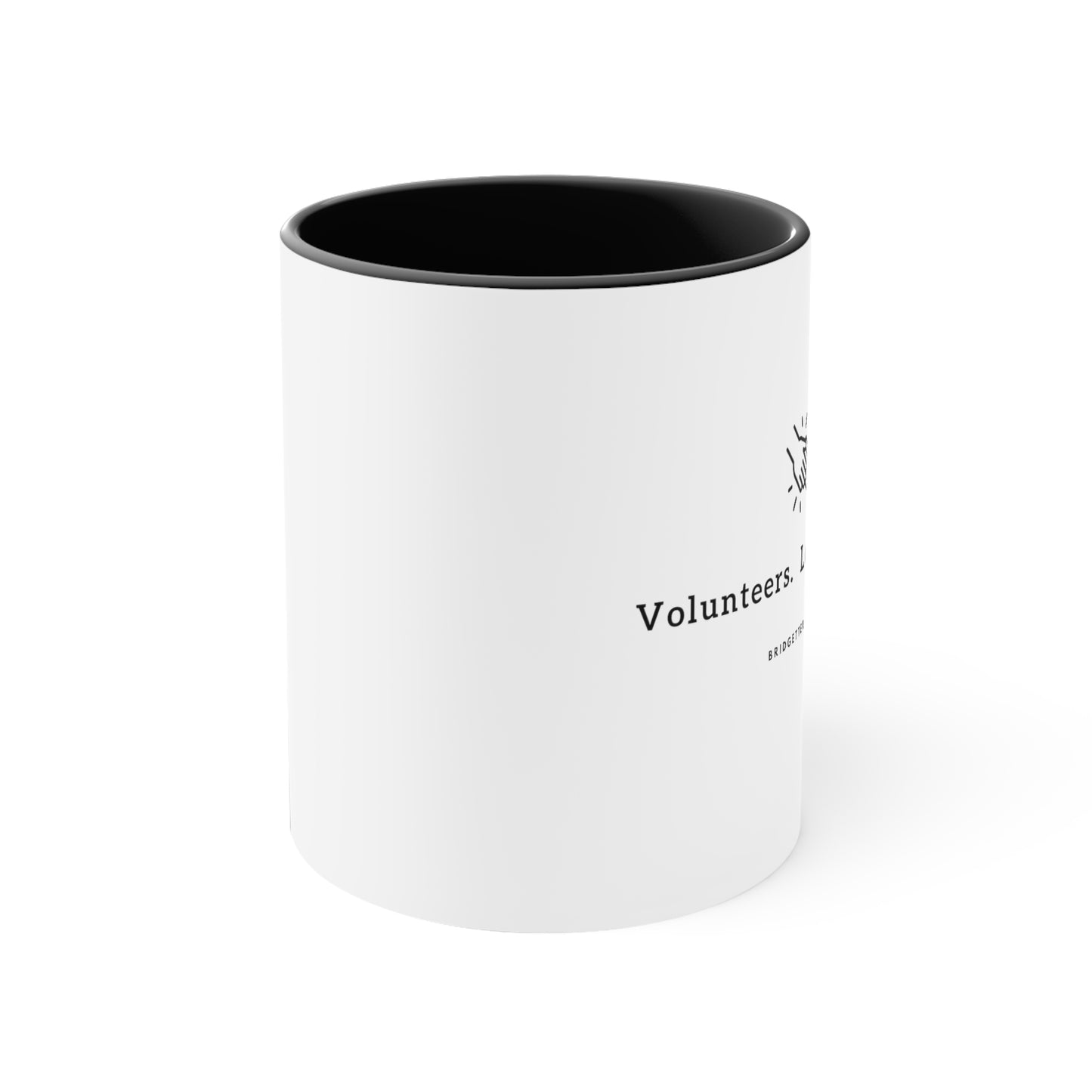Volunteers.  Loves Fashion 11oz Accent Coffee Mug