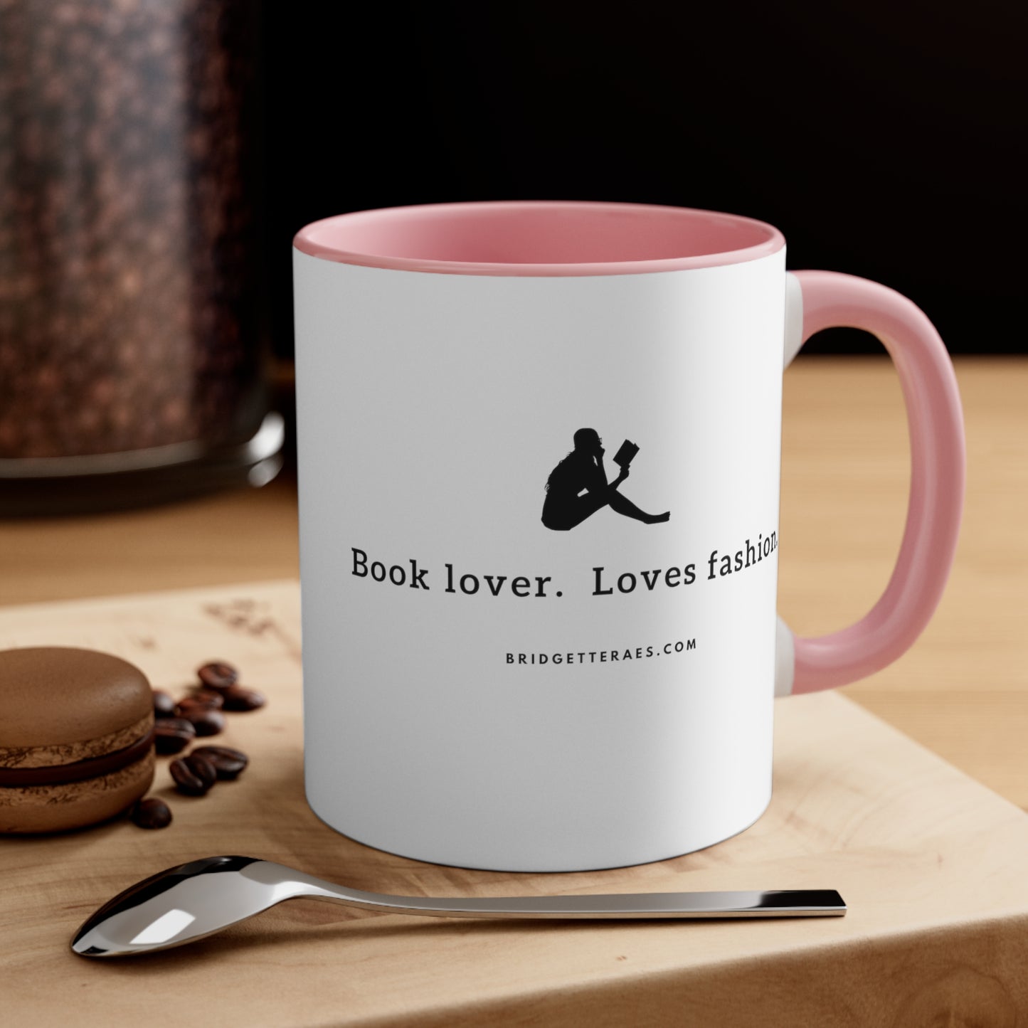 Book lover.  Loves Fashion 11oz Accent Coffee Mug
