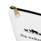 Dog Walker. Loves Fashion. T-Bottom Pouch